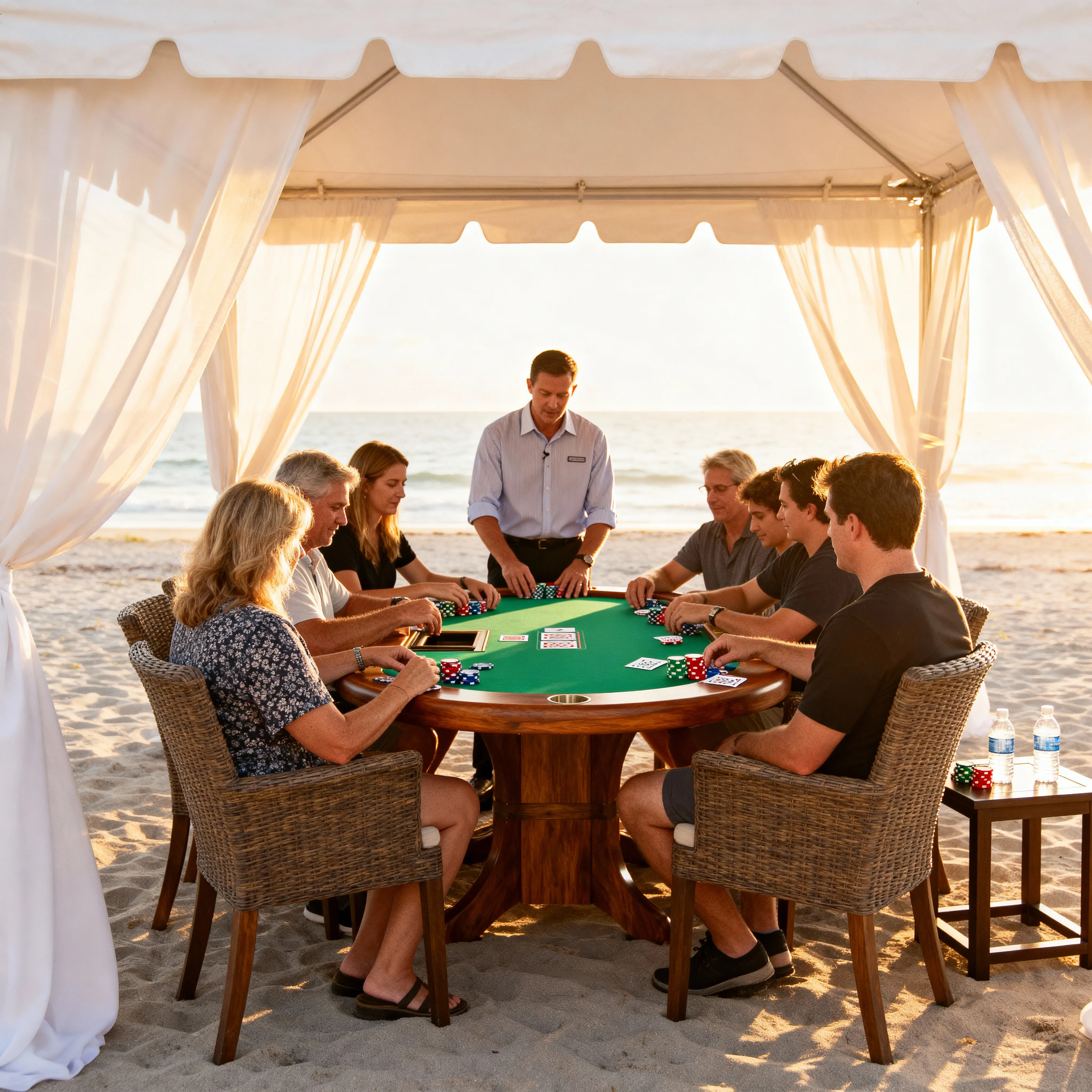 International group learning session